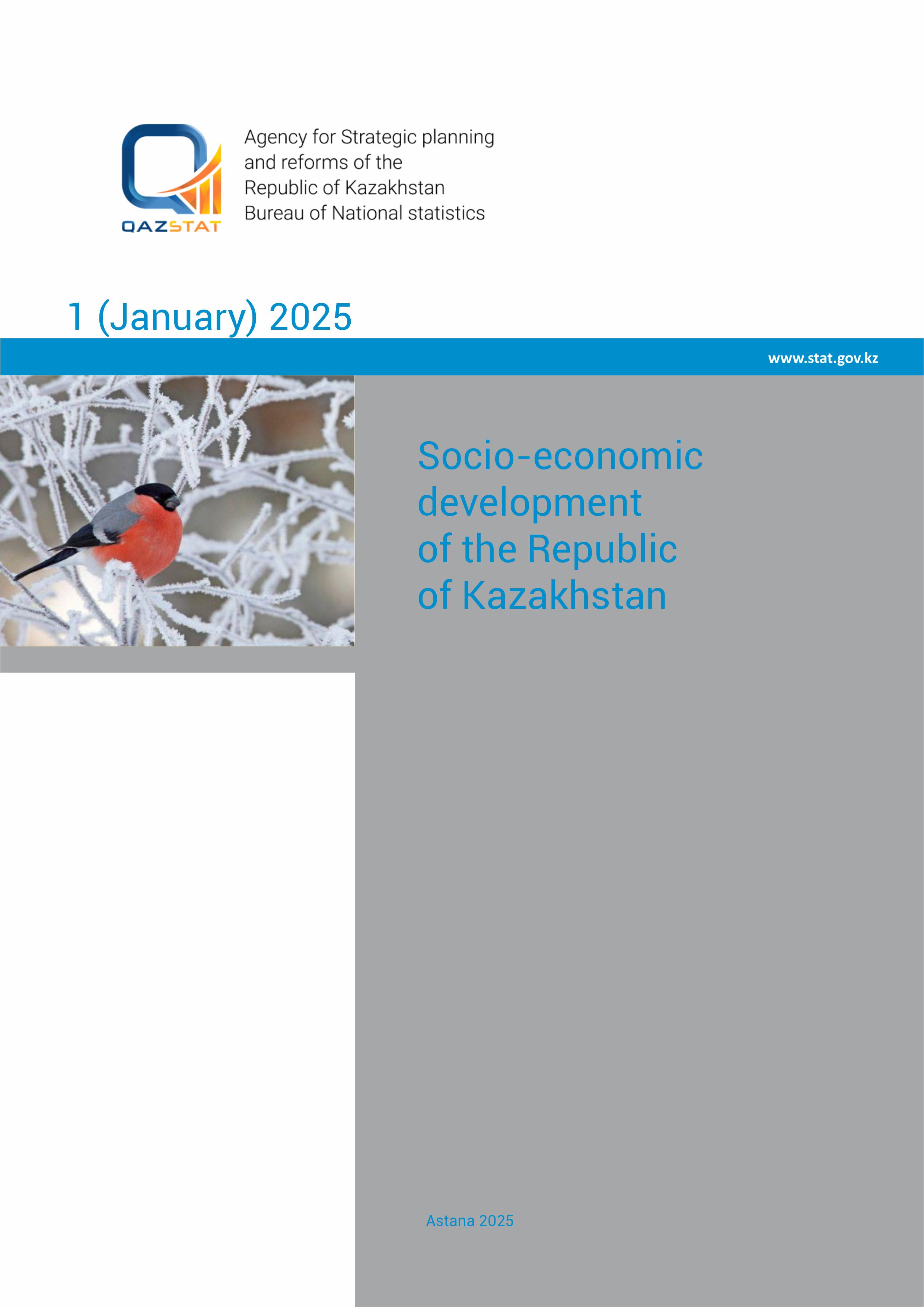 Socio-economic development of the Republic of Kazakhstan